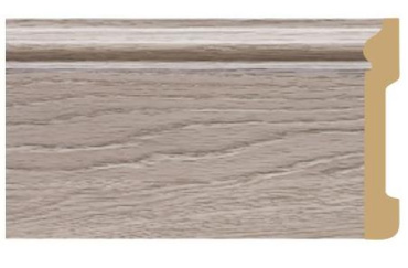 Плинтус напольный из полистирола Decor-Dizayn 005 80