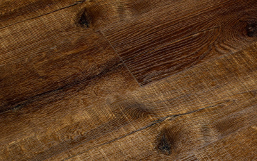 Кварцвиниловая плитка (ламинат) SPC для пола Alpine Floor Real Wood Дуб Мокка Синхронное тиснение ECO 2-2