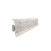 Плинтус напольный пластиковый (ПВХ) Sanrelia SanFlex 5101 Дуб сибирский