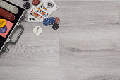 Кварцвиниловая плитка LVT для пола FineFloor Light Click FF-1375 Дуб Котка