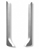 Заглушка для плинтуса ПВХ OHZ PA80 (для алюминиевого плинтуса, пара)