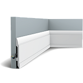 Плинтус напольный из дюрополимера Orac Decor SX104 F гибкий