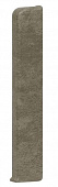 Заглушка для плинтуса ПВХ LinePlast LB012 Бетон Графит, 100мм (правая)