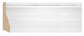 Плинтус напольный из полистирола уплотненного Декомастер Белый матовый 193-16 (70*16*2400мм)