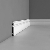 Плинтус напольный из дюрополимера Orac Decor SX137F гибкий