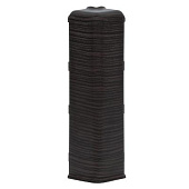 Угол наружный для плинтуса ПВХ LinePlast LB006 Тиковое дерево, 100мм