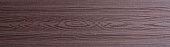 Террасная доска (декинг) из ДПК Holzhof 140х3000мм, коричневый
