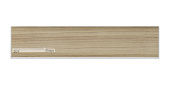 Плинтус напольный пластиковый (ПВХ) Sanrelia SanFlex 504 Клен