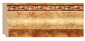 Плинтус напольный из полистирола уплотненного Декомастер Античное золото 153-552 (95*15*2400мм)
