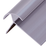 Профиль для гибкого мрамора алюминиевый Panex Угол наружный Серебро