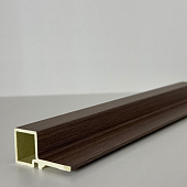 Профиль для панелей из бамбука Bonaparte Classic Nut финишный B 2800*41*32 мм