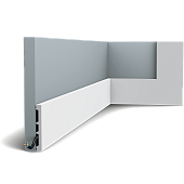 Плинтус напольный из дюрополимера Orac Decor SX163F гибкий