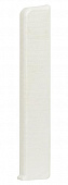 Заглушка для плинтуса ПВХ LinePlast LB001 Белый с тиснением, 100мм (правая)