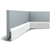 Плинтус напольный из дюрополимера Orac Decor SX172F гибкий