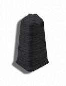 Угол наружный для плинтуса ПВХ Декор Пласт 67 LL028 Венге Темный