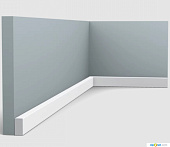 Плинтус напольный из дюрополимера Orac Decor SX194F гибкий