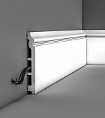 Плинтус напольный из дюрополимера Orac Decor SX118F гибкий