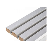 Реечная панель МДФ Grace 3D Line Modern L01 Береза Белая 2750*160*19 мм