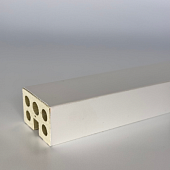 Декоративная рейка из бамбука Bonaparte Stick Classic soft white 2800*40*25 мм