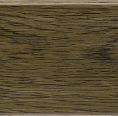 Плинтус напольный пластиковый (ПВХ) LinePlast LB015 Овангкол 2200*100*22 мм